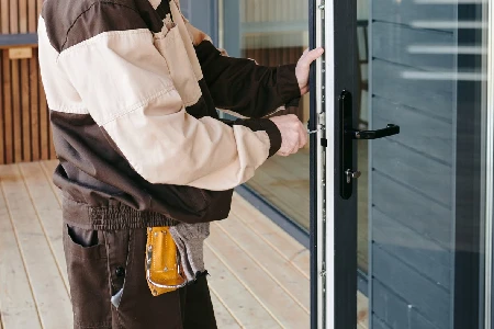 Cleaning And Polishing Glass Door Installation in Southchase, FL